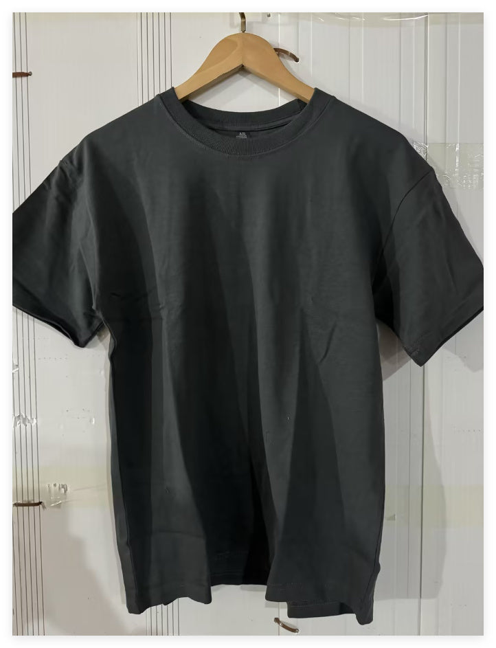 Men's Blank oversized White  T-Shirt