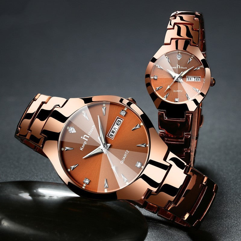 Keep In Touch - Classic Quartz Couple Set