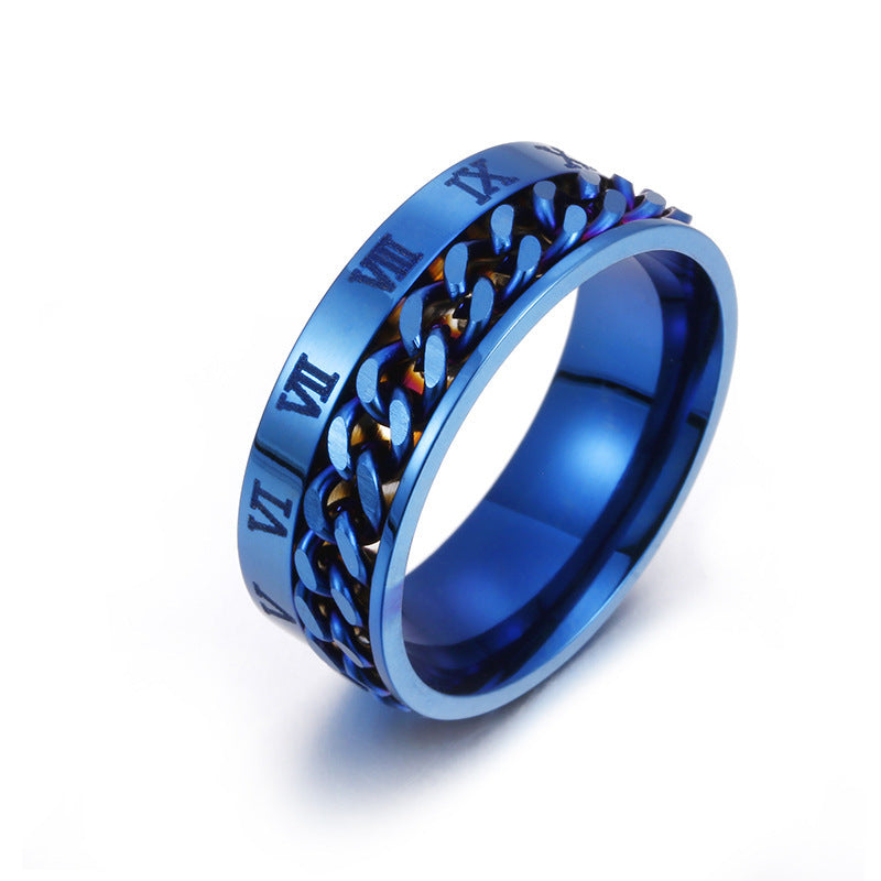 Stainless Steel Roman Opener Ring