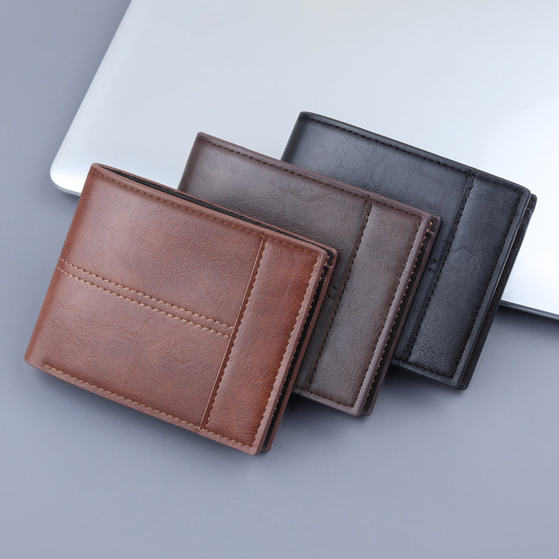 Men's leather wallet