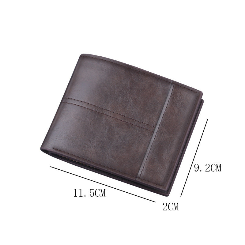 Men's leather wallet
